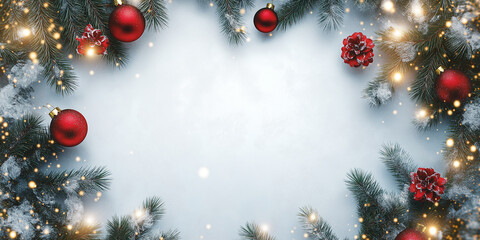 Christmas Tree illustration background. Happy new year backdrop.