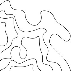 Topography Line Corner