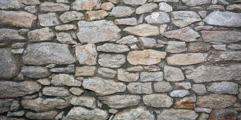 facade rustic background old stone wall line several shades of gray