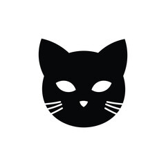 Cat Head Flat icon