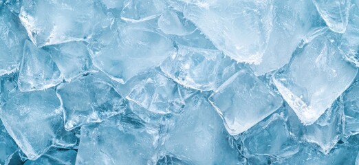 Obraz premium Frozen ice texture background