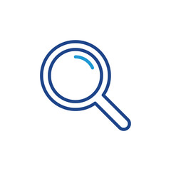 search icon, magnifying glass icon vector for web site Computer and mobile app