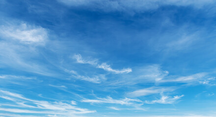 Blue sky with cloud background