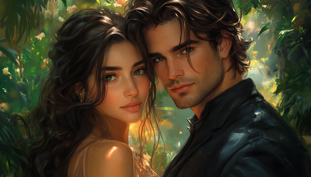 young couple boy and girl