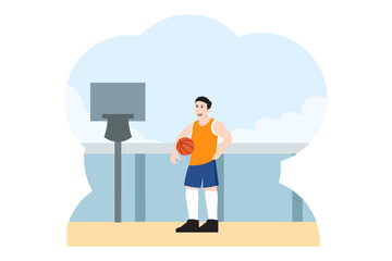 Sport Flat Design Illustration