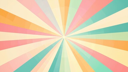 A vibrant, colorful radial pattern radiating from the center, perfect for backgrounds, designs, and artistic projects.