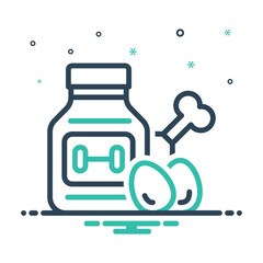 Mix icon for protein