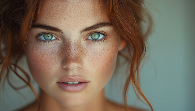 Portrait of a beautiful blonde