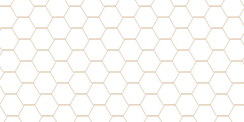 Fototapeta premium Abstract background with hexagonal white hexagon. white polygonal pattern background vector. seamless bright white abstract honeycomb background.