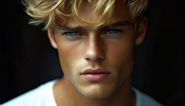 Portrait of a handsome guy
