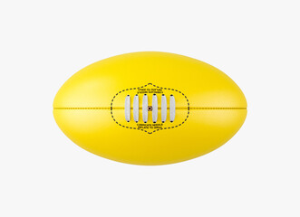 Aussie Rules Ball Yellow