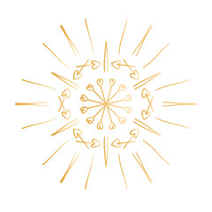 Fototapeta premium Mandala flower 