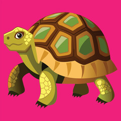 Colorful tortoise image abstract art colorful background nice image.