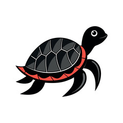 turtle vector art and illustration