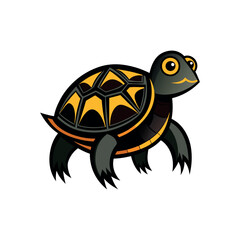 turtle vector art and illustration