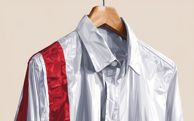 vector illustration of  a shirt