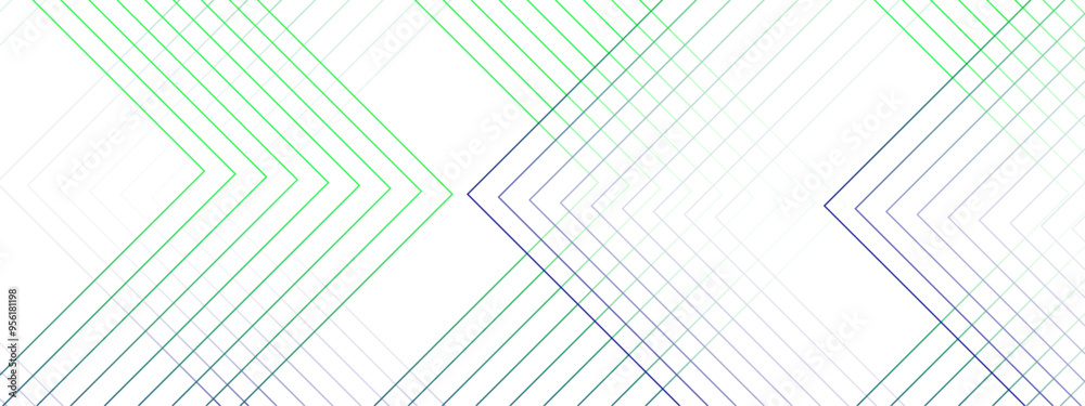 Wall mural abstract blueprint background with futuristic architecture concept with digital geometric connection