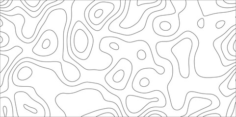 Modern Topographic map background geographic line map with elevation assignments. Topographic canyon geometric map relief texture with curved layers beautiful design.