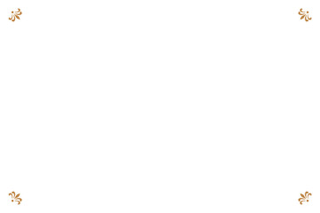 Elements of ornate vintage frames. Gold on white classic calligraphy swirls, floral motifs. Design print for greeting cards, wedding invitations, restaurant menu, royal certificates. Set 15