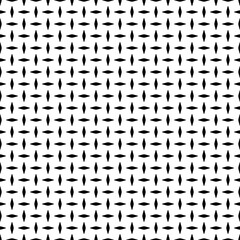Diamond plate metal seamless pattern. Diamond structure texture. Metal construction background. Black geometric tread stainless floor. Vector illustration isolated on white background.