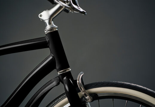Bike Mockup With Generative AI
