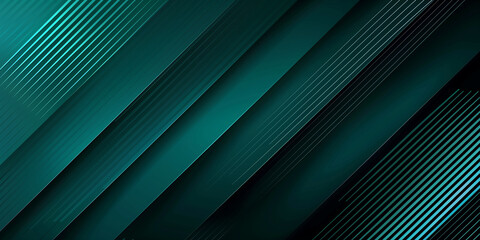 Obraz premium green background with diagonal lines vector illustration