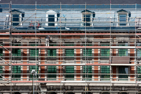 Renovation of a historic building in Antoing in Belgium