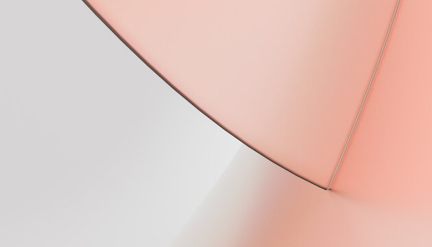 Illustration of pastel colored abstract background with glass refraction