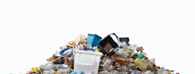 A close-up of white trash bags, captured with sharp focus and a clean white background.