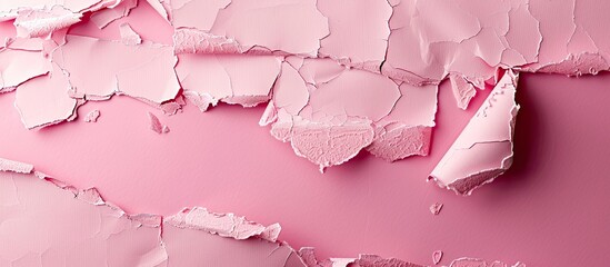 Obraz premium We re seeking feedback written on torn pink paper against a pink background for a feedback symbol with a copy space image