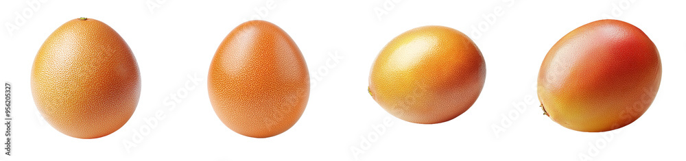 Poster yellow pomelo with clipping path, full depth of field, isolated on white