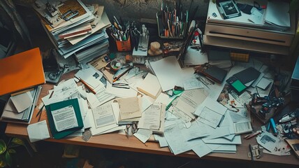 Visual Representation of ADHD: Focus, Impulsivity, and Cognitive Challenges in Everyday Life