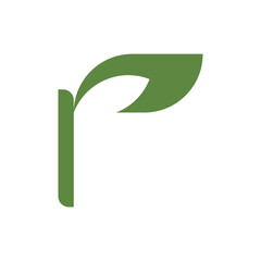 Eco Logo Vector Template Icon