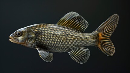 Grayling Thymallus thymallus freshwater fish
