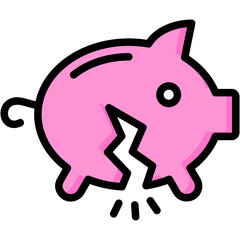 Budget Crisis Icon