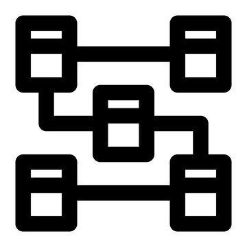 class diagram, domain, model, database, data, chart, graph outline icon