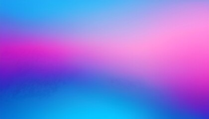 Fototapeta premium Blurred gradient background, blue and pink sky, sunset banner.