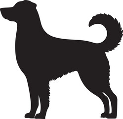 Dog silhouette Vrctor Art & Illustration