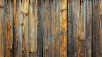 Naklejka premium Weathered Wood Planks Background