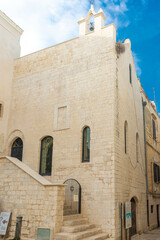 Fototapeta premium The Scola Nova Synagogue is a synagogue built in the ancient Jewish quarter of Trani.