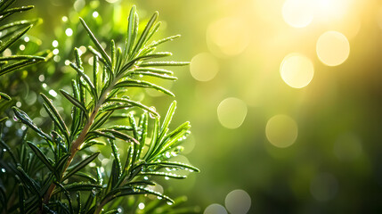 Abstract green plant background