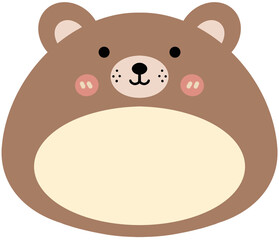 Bear animal Name tage Kindergarten