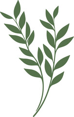 Naklejka premium 나무장식