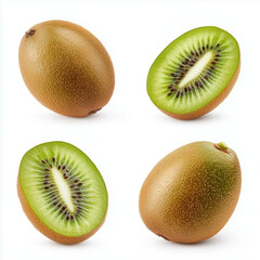 Fototapeta premium Kiwi isolated on white background