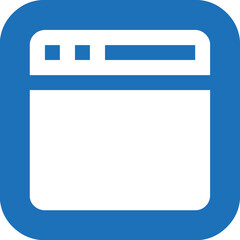 Fototapeta premium Window icon logo design
