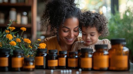 Bonding Time: Parent Teaching Child Natural Medicine through Homeopathic Remedy Preparation