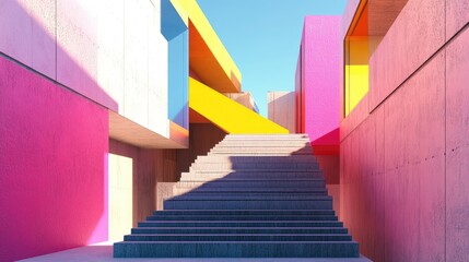Fototapeta premium Modern architectural abstraction