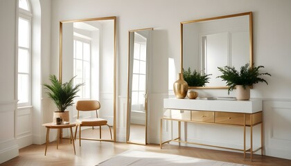 Photo interior modern design room 3d illustration