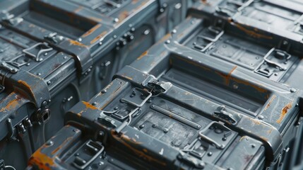 aircraft cargo floor latches and locks