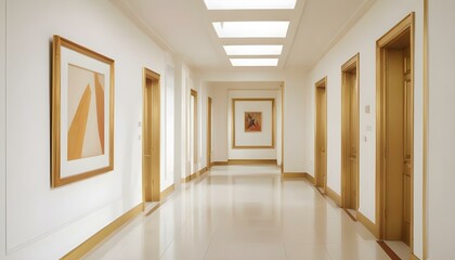 Obraz premium Photo interior modern design room 3d illustration